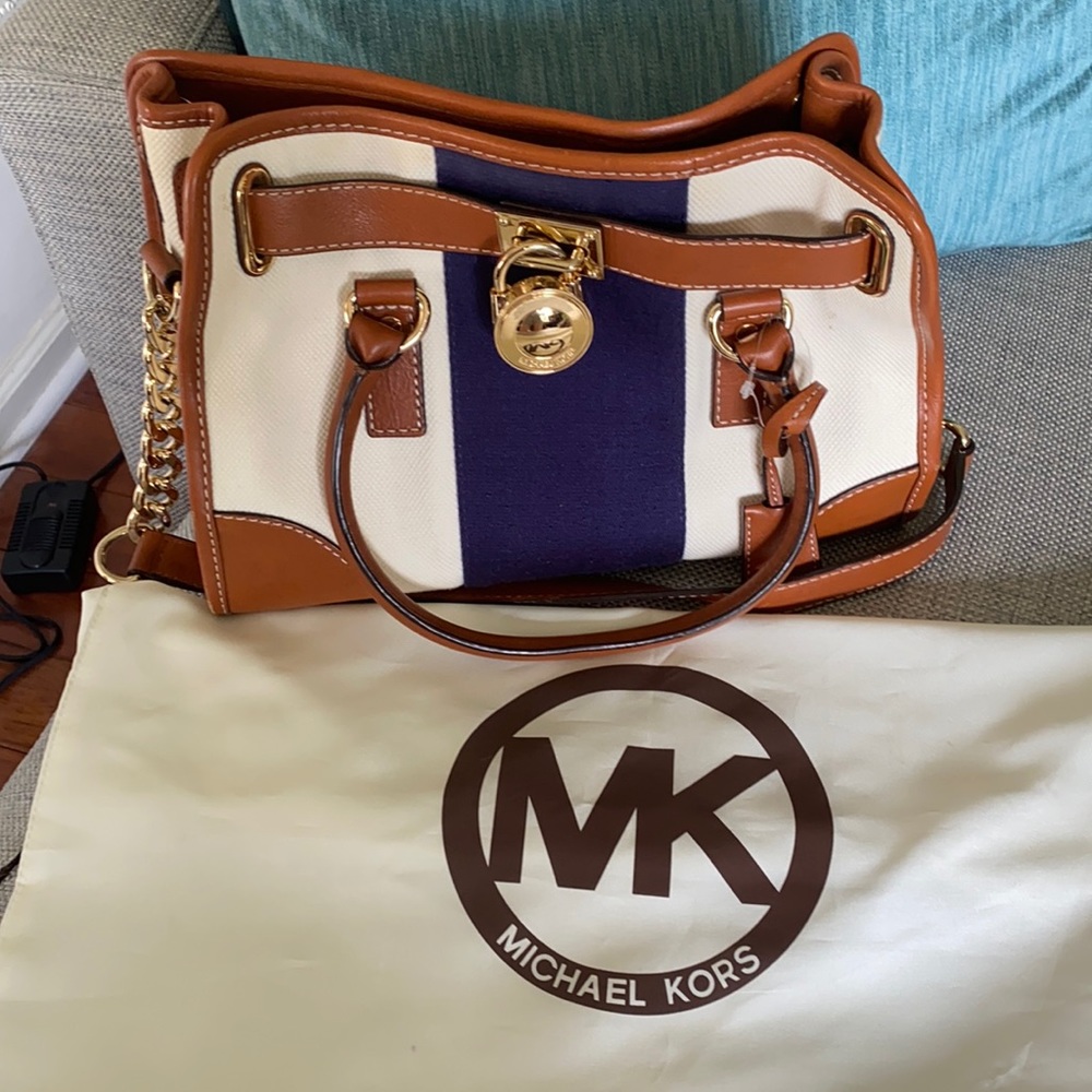 Michael Kors Hamilton Mono Stripe